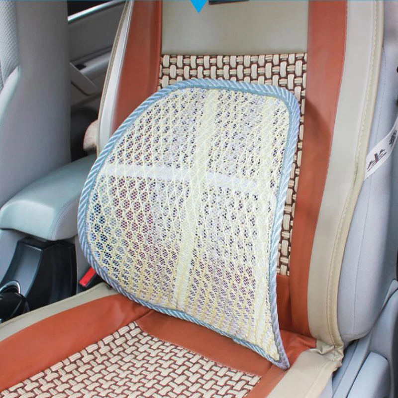 

Универсальный сетчатый бандаж на спинку автомобильного сиденья, дышащий фиксатор для спины автомобиля, для офиса и дома, 1 шт.