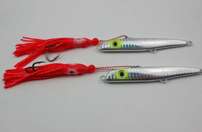 50 шт. 56 Г/80 Г/100 Г/150 Г Глубокое Море Троллинг Свинец Squid джиг Рыба Голубой