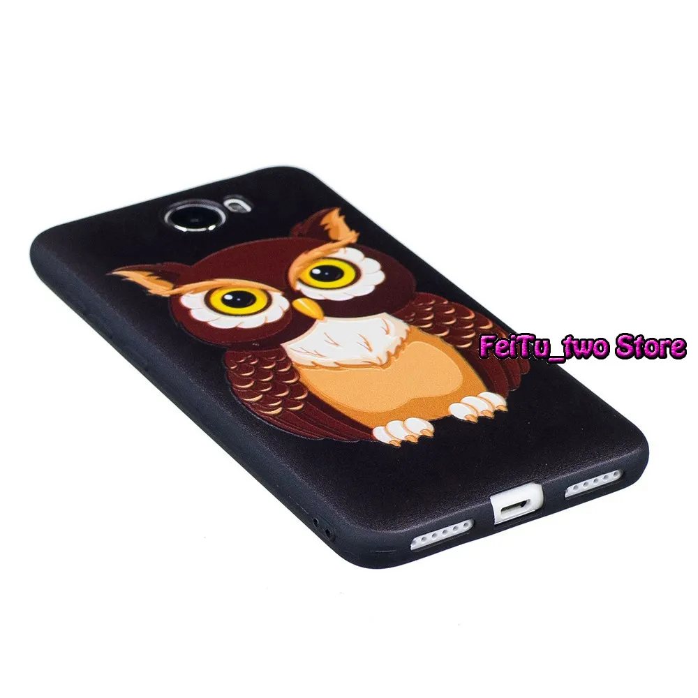 Тиснение ТПУ чехол для Huawei Y5 ll Y5ii Y 52 CUN U29 L21 L01 CUN-U29 CUN-L21 CUN-L01 CUN-L03 мягкий телефона |