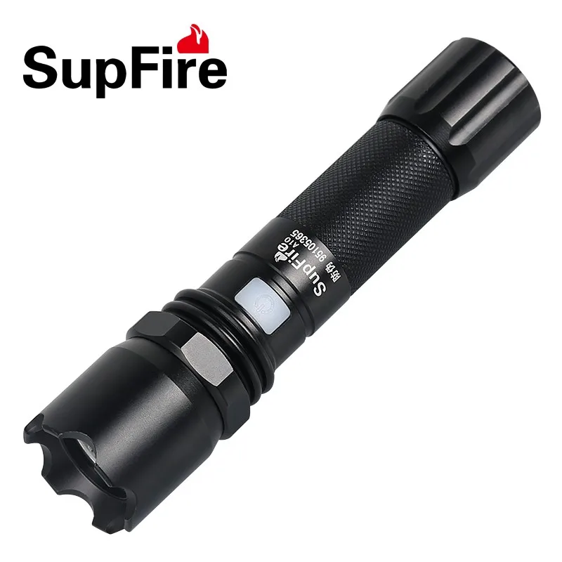 SupFire A10 CREE XPE 240lm 3 режима USB Перезаряжаемый мини фонарь светодиодный фонарики