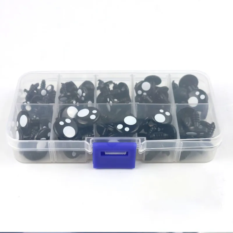 100pcs10 пар 8/10/12/14/16 мм Пластиковые безопасные глаза высокое качество плюшевая