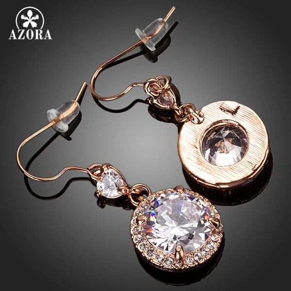 Серьги подвески из розового золота в форме сердца с фианитами|drop earrings|earrings dropsazora