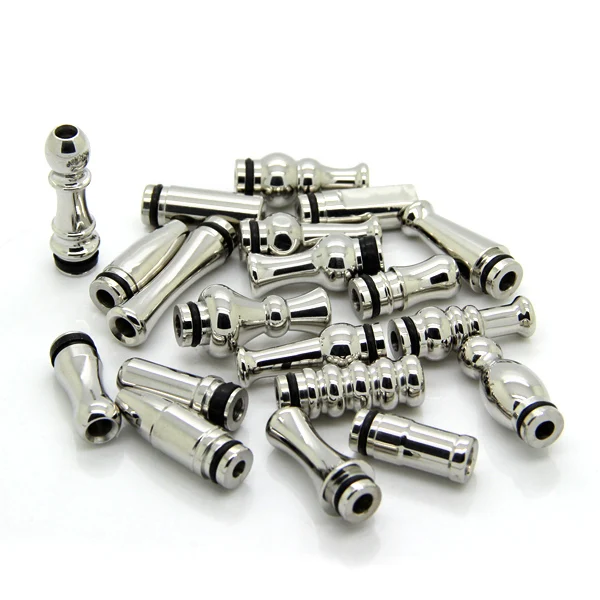

14-24 Stainless steel 510 drip tip rotatable/flat/round/wide bore mouthpiece for ijust s RDA tank atomizer e-cigarrate