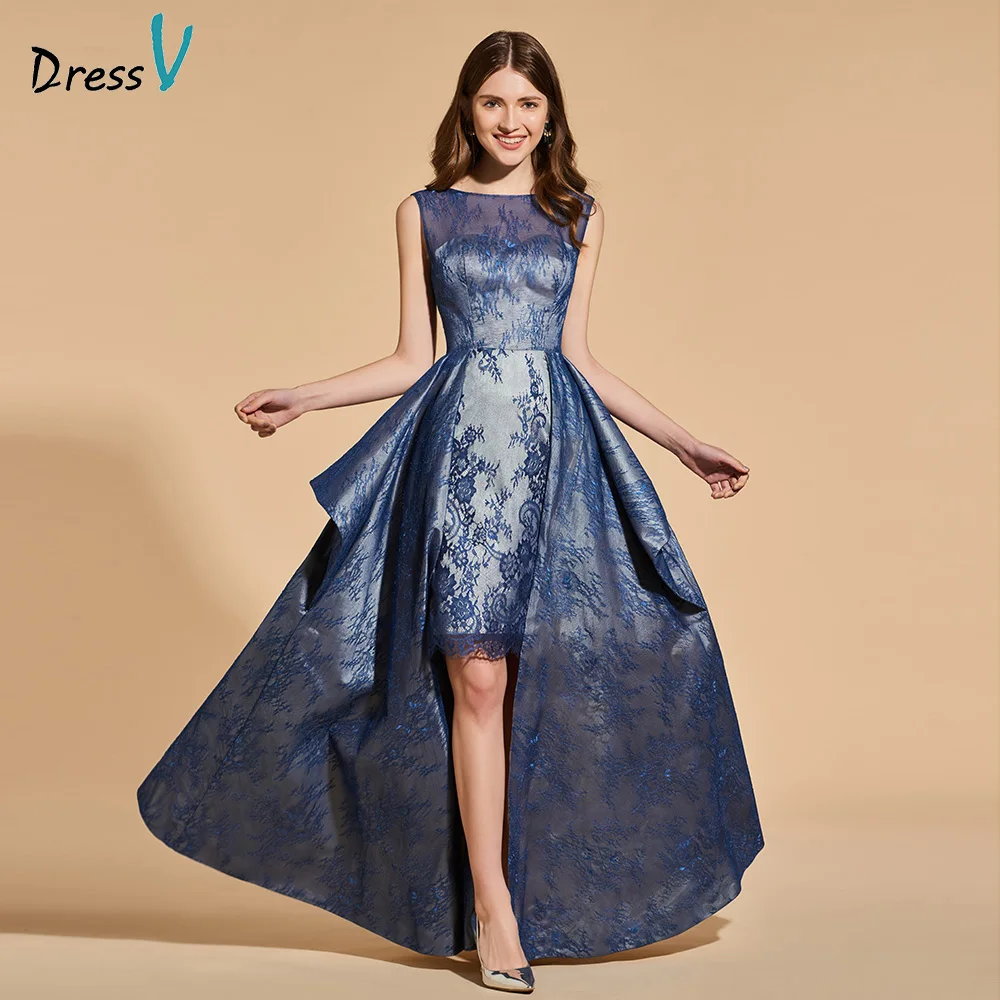 Dressv 2018 Элегантное Длинное платье для выпускного бала без рукавов простое