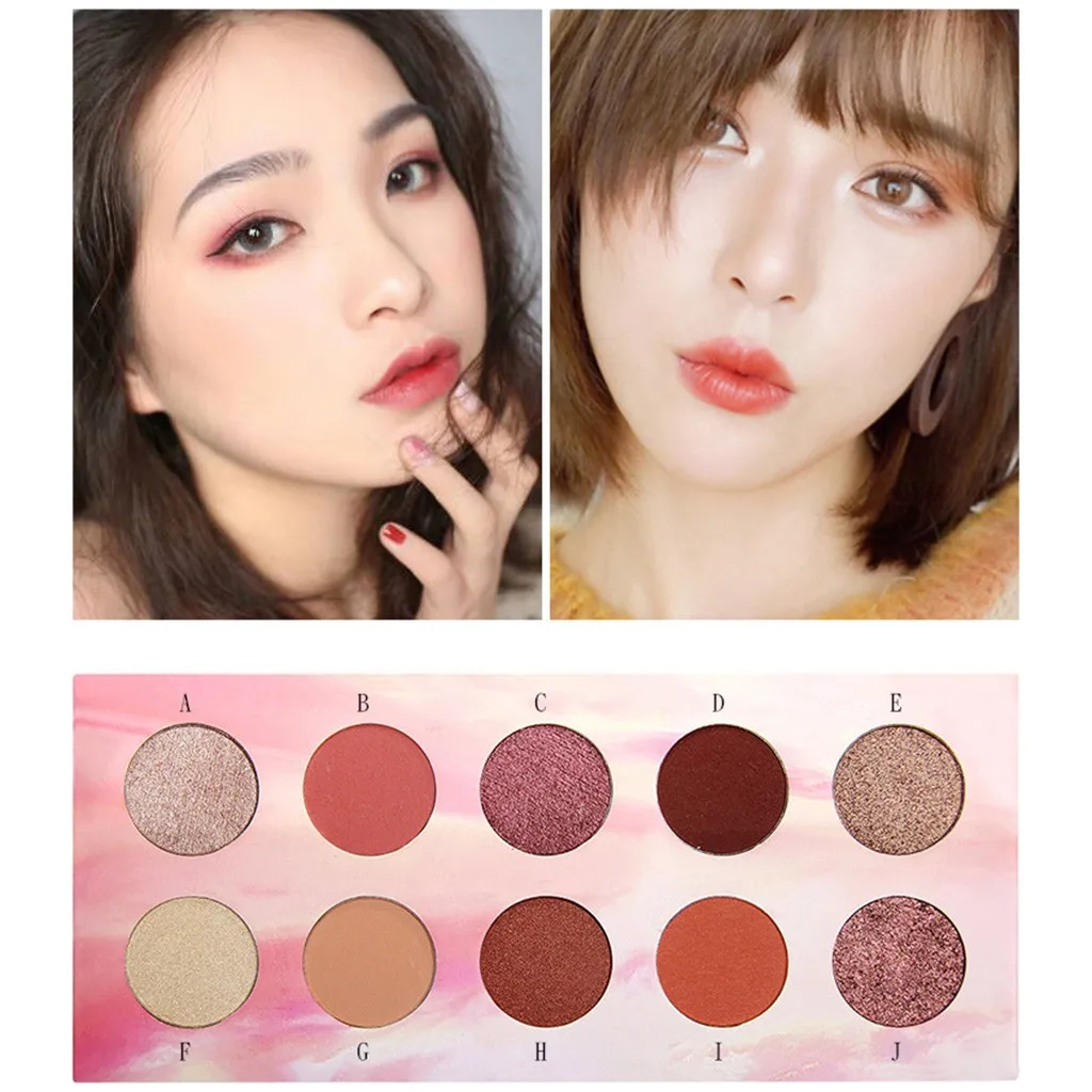 Горячее предложение 10 цветов Косметическая тарелка для макияжа тональная