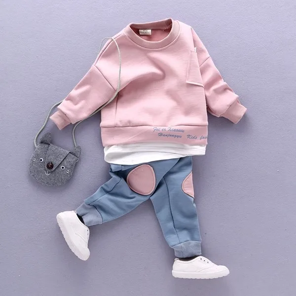 Осенние комплекты детской одежды CNUM детская одежда хлопковые повседневные