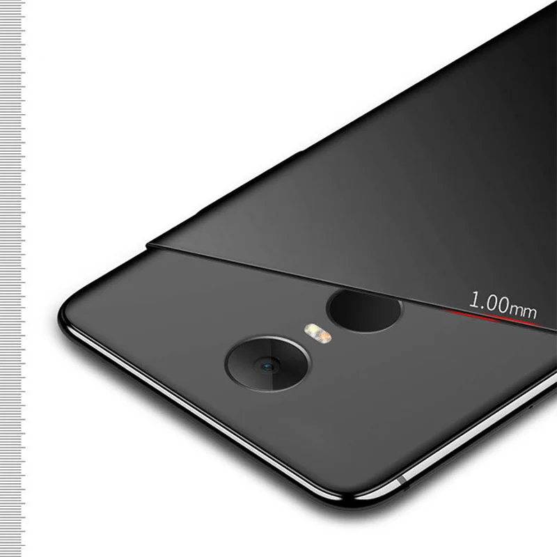 Пластиковый жесткий чехол с полной защитой Redmi Note 4 Ultra Slim задняя крышка матовый