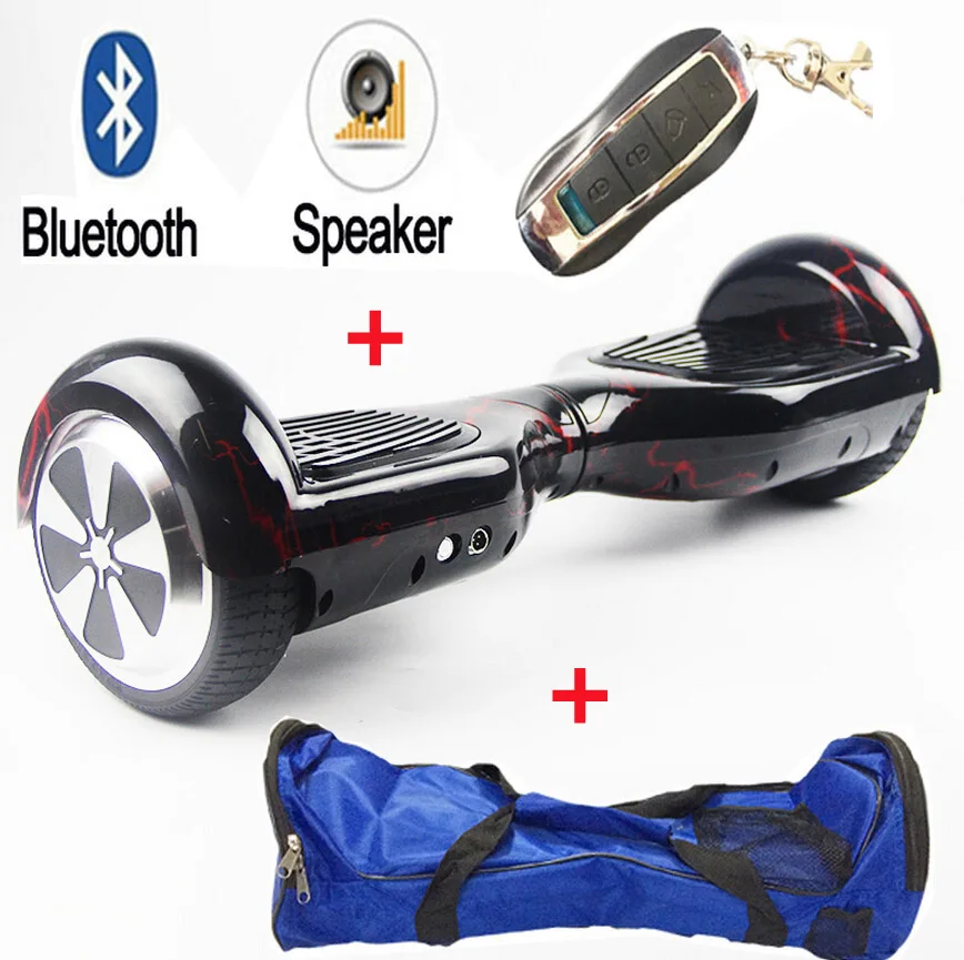Hoverboard Self Balance скутер Электрический 6 5 дюймов два колеса электрический Gyroscooter Bluetooth