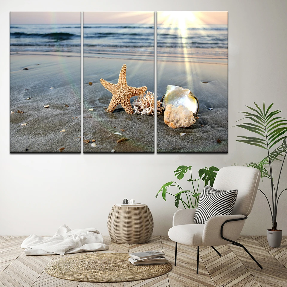 HD фотографии печать на холсте Современная Wall Art Рамки комплект из 3 предметов