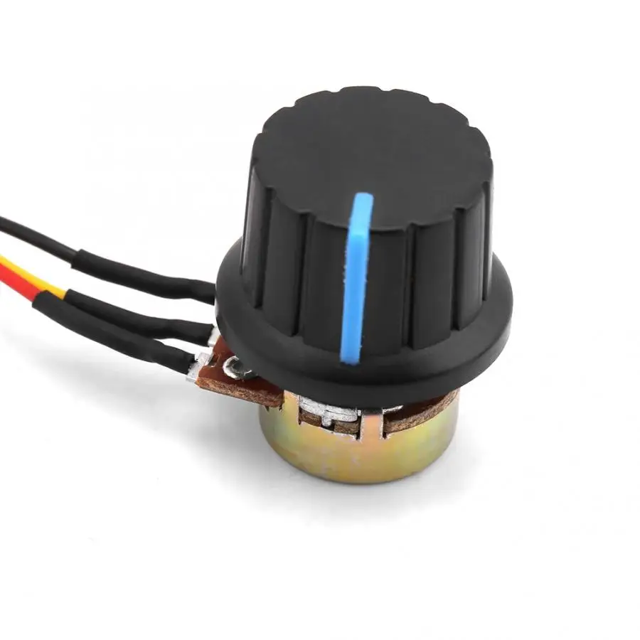 Регулируемый контроллер двигателя DC 6 60V 12V 24V 36V 48V 30A PWM скорости Start Stop