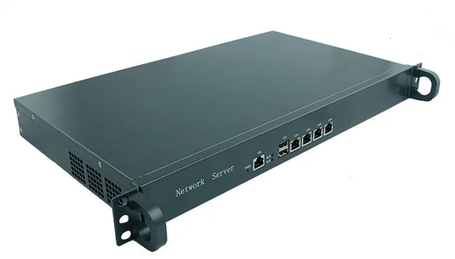 Сетевой роутер Intel D525 1U 6 * 8253 в 1000 м поддержка LAN ROS PFSense Panabit Wayos Barebone маршрутизатор