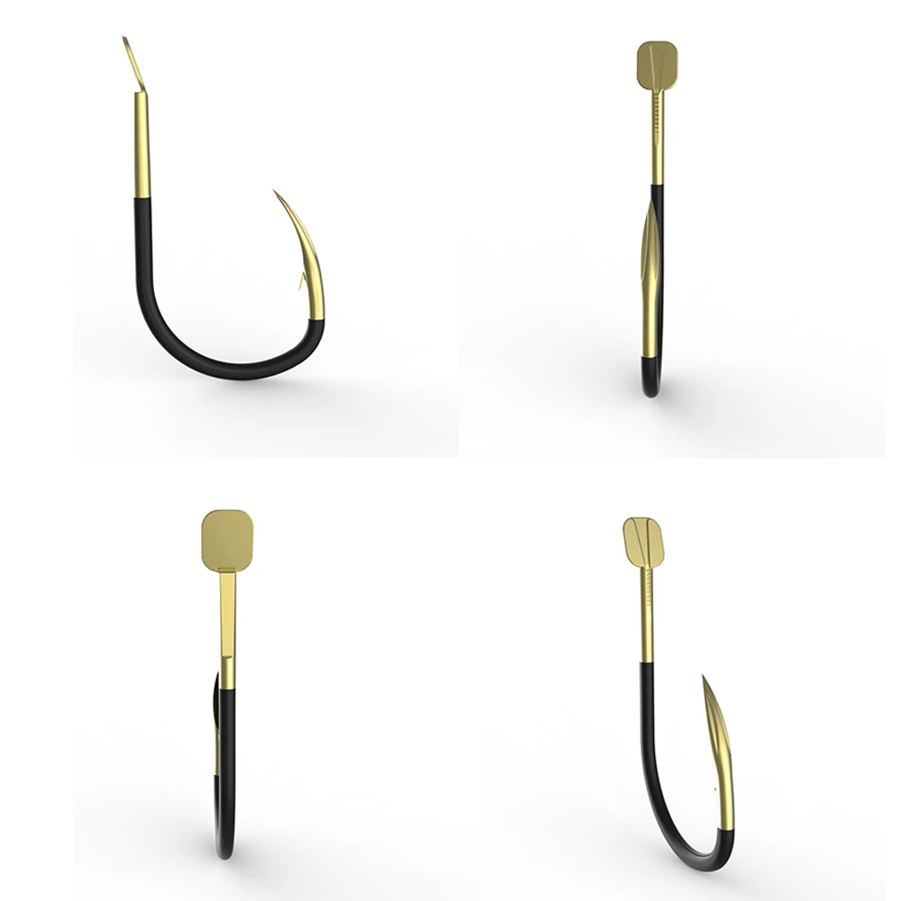 Рыболовные крючки 10 шт. рыболовные принадлежности блесны на карпа снасти колючие