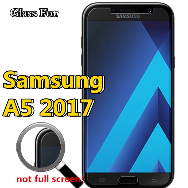 Закаленное стекло для Samsung Galaxy A5 2017 защитный экран смартфон закаленное 9H на