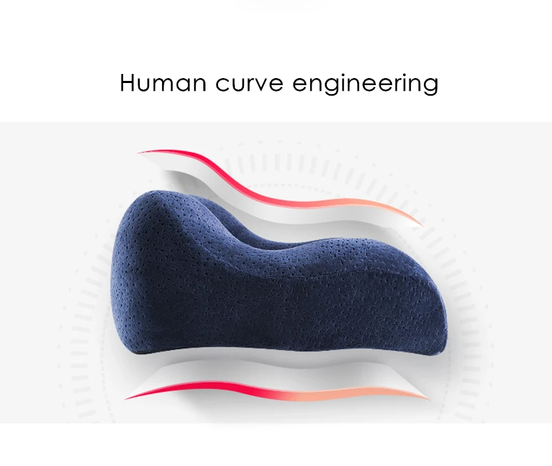 Подушка для путешествий Офисная подушка из пуренлатекса с эффектом памяти u