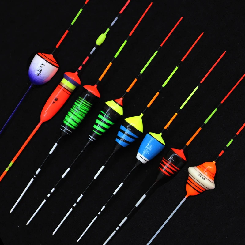 3pcs/Lot Fishing Floats Shrimp Floaters Grass Pond Ice Fishing Bobbers Fresh Water Balsa Wood Fishing Tackle Accessory