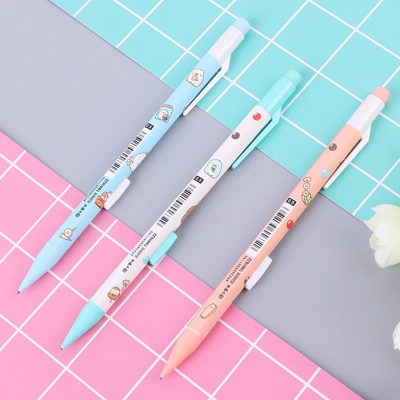 3 шт. Симпатичные Суши рис пресс автоматический механический карандаш с ластиком