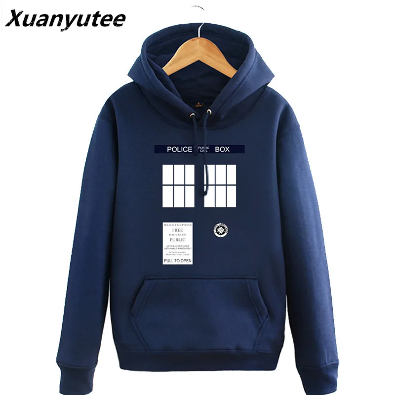 Толстовка с капюшоном Doctor Who мужская толстовка и принтом|Мужские толстовки