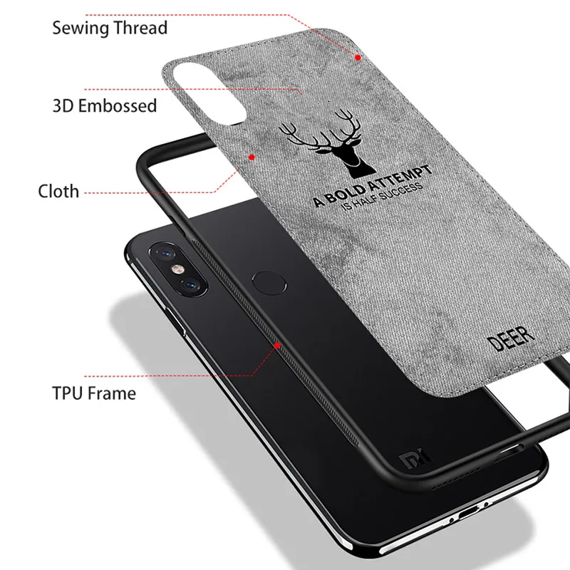 Прочный ТПУ чехол PDGB для Meizu 16 16X 16th Plus M5 M6 Note 6 M6s S6 модный тканевый с узором