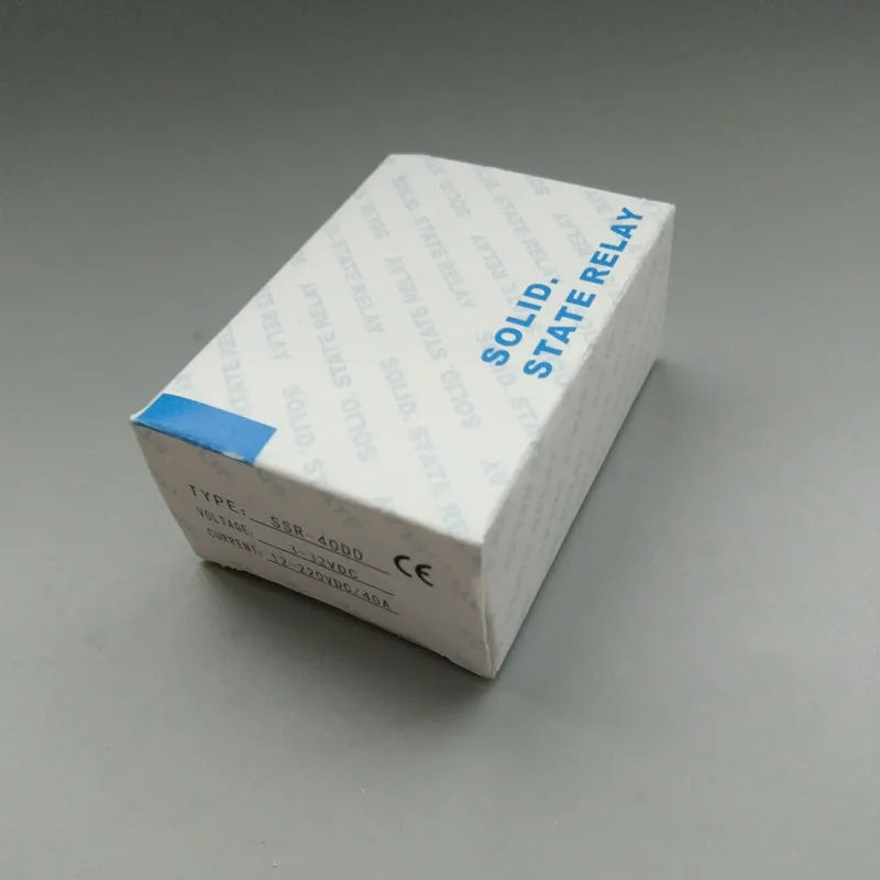 Однофазное твердотельное реле SSR 40A DC В 3 32VDC 220v белое корпус 40DD|ssr 40a|ssr 40ddsolid state relay