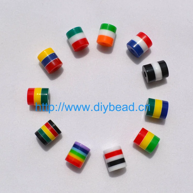 50 шт. Аксессуары для браслета сделай сам Детский отдел рукоделия цилиндрические