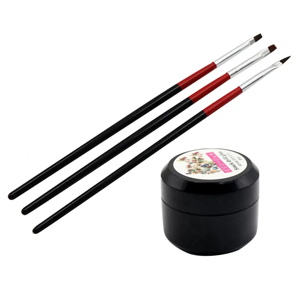 8 мл клей для маникюра аксессуары кисти ювелирные изделия Алмазный лак