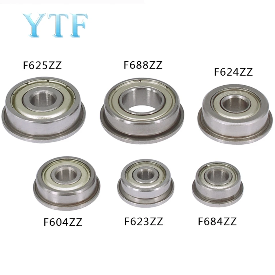 10 шт. F604ZZ F623ZZ F624ZZ F625ZZ F626ZZ F608ZZ F688ZZ 3D принтер втулка шарикоподшипники 3x10x4 мм втулка-упорные шариковые подшипники