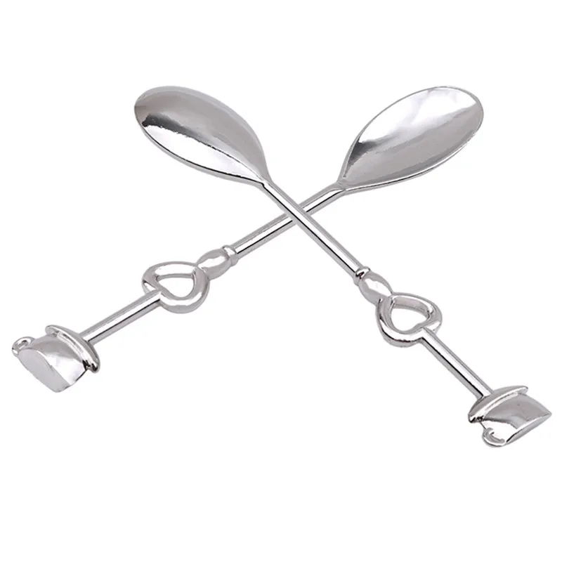 2 шт. в форме сердца любовь кофе мерная чайная ложка Свадебный Любовник подарок