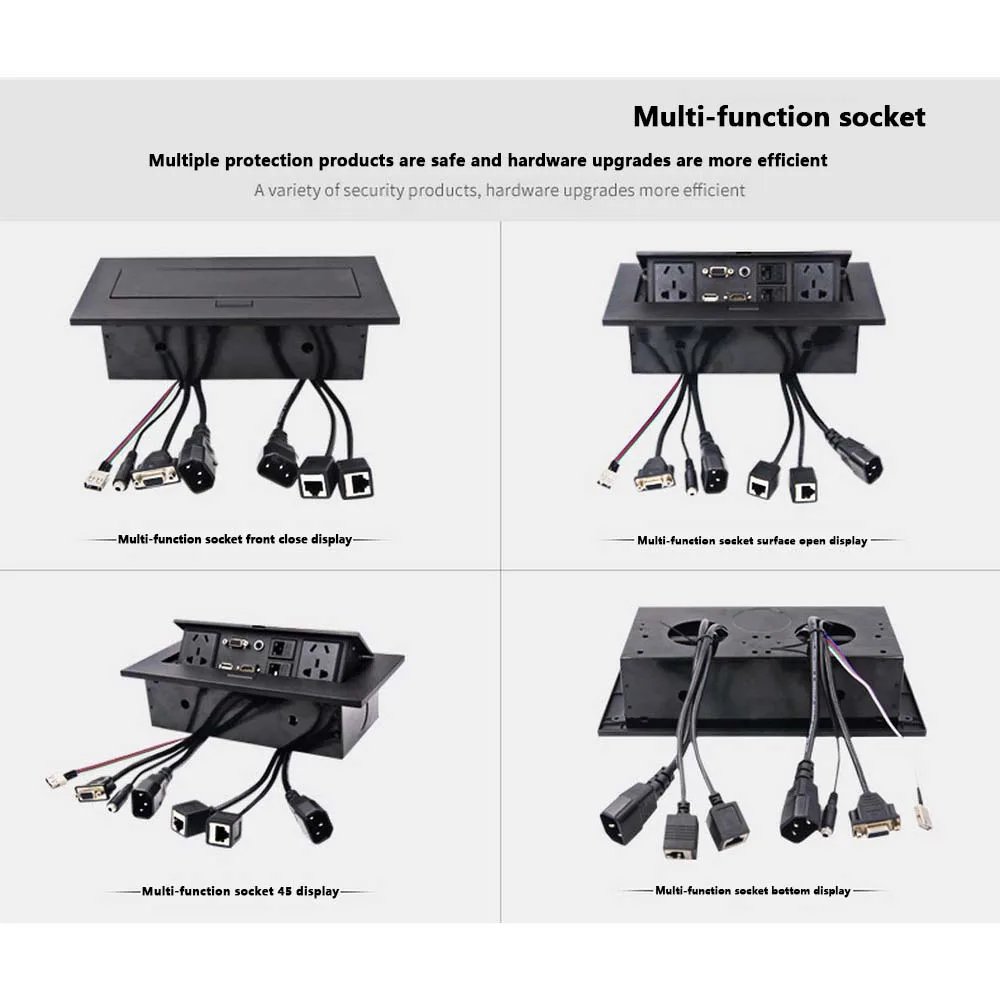 K514 AU/EU/US Standard/универсальное питание/настольная розетка/Скрытый/HDMI мультимедийный