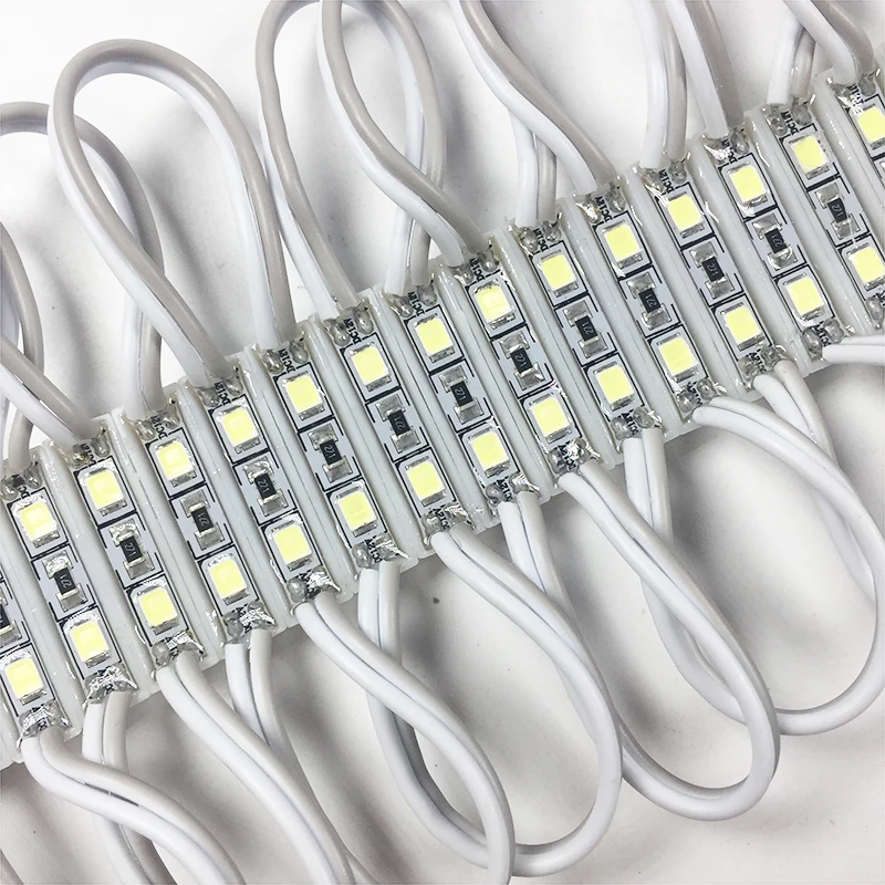 1000pcs SMD 2835 2 светодиодный модуль DC12V водонепроницаемый Дисплей модули для