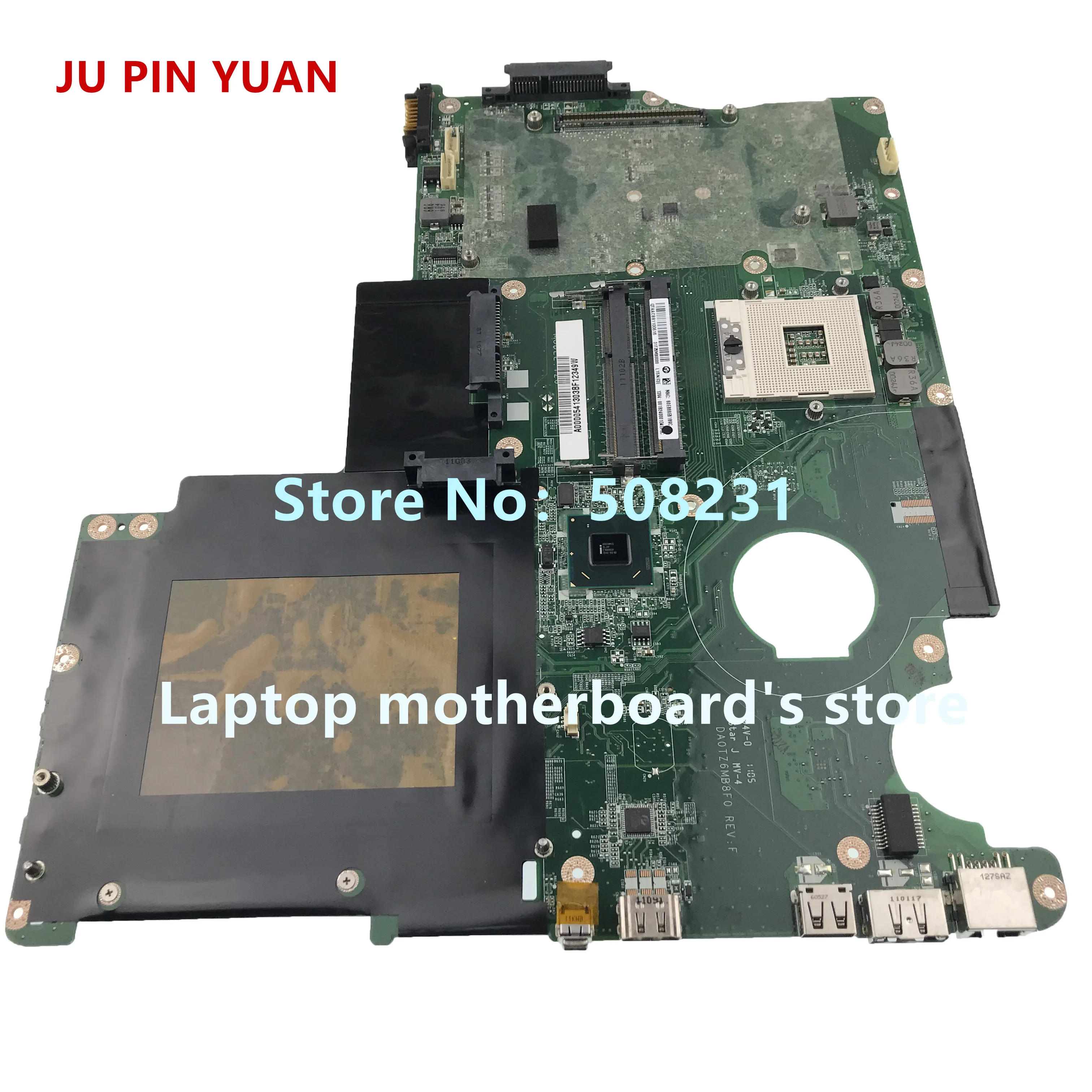 JU PIN YUAN для toshiba satellite L640 L645 Материнская плата ноутбука a00007500date2dmb8e0 REV: E полностью протестирована