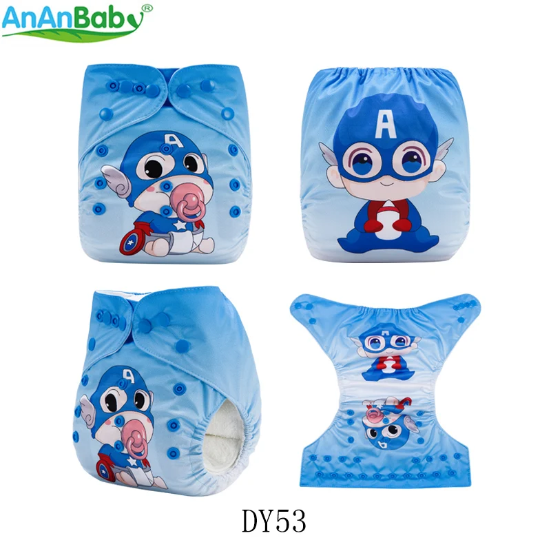 {AnAnBaby} Новое поступление! Новинка 2018 г. подгузник из искусственной кожи с рисунком