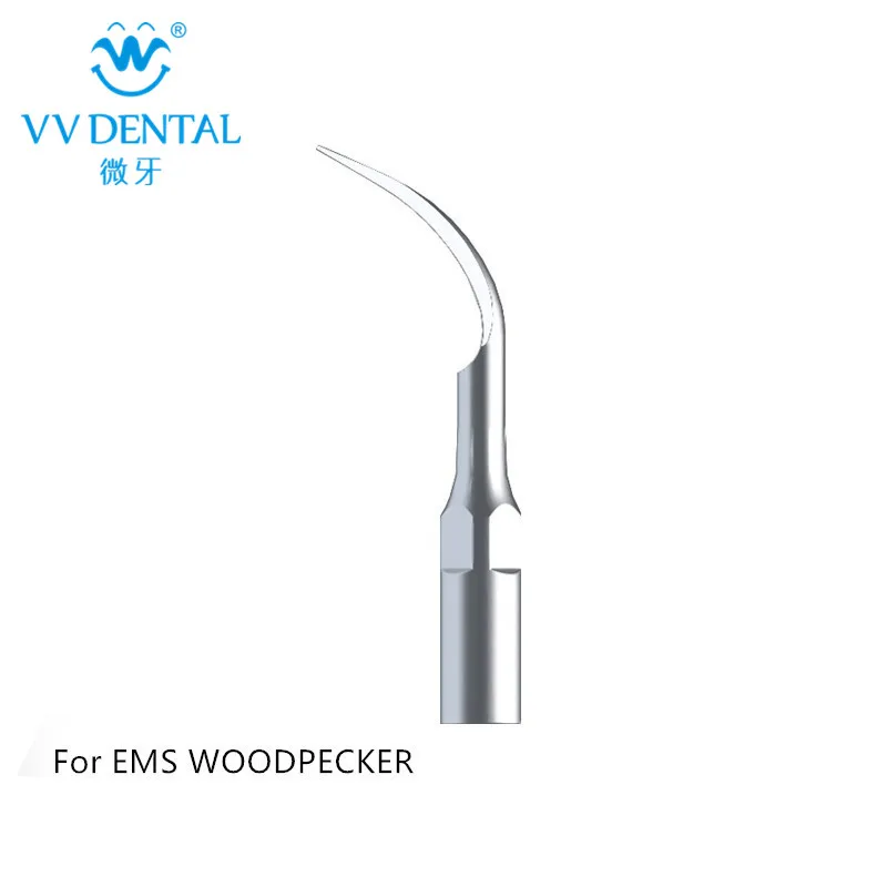 

Teeth whitening ultrasonic dental scaler handpiece supragival tip and perio tip compatible with EMS WOODPECKER