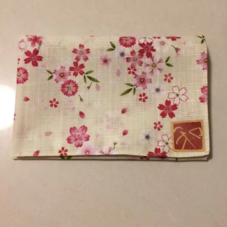 Женский, мужской, Детский носовой платок furoshiki хлопок /с принтом 35 см/много использования