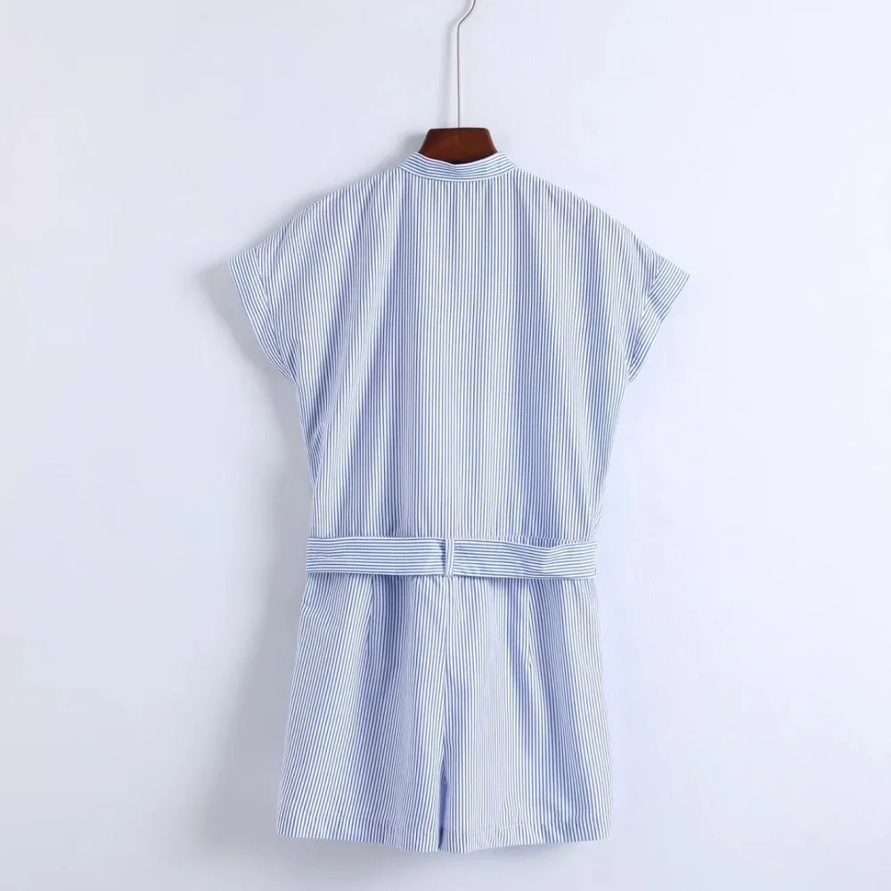 2018 Для женщин летние шорты с длинными рукавами пляжный костюм вышивкой короткие