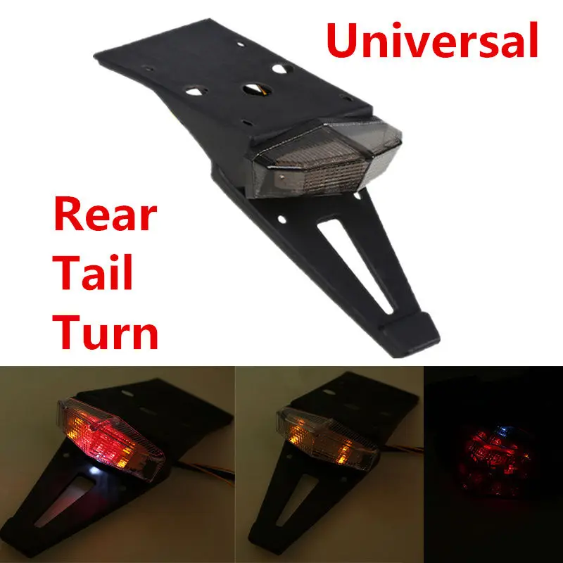 Копченый задний Fender светодиодный стоп светильник с кронштейном для внедорожного