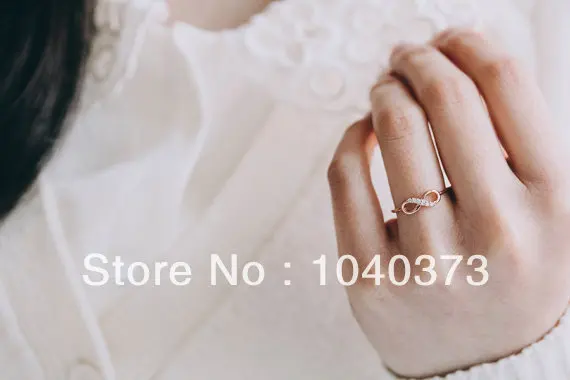 Модное кольцо на головщину из розового золота и серебра | Украшения аксессуары