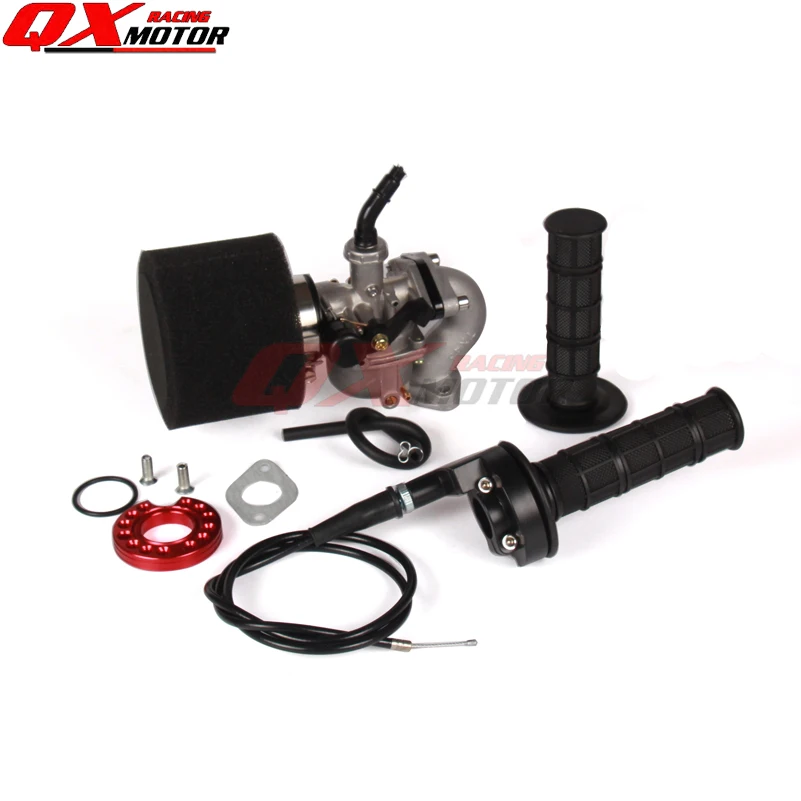 Впускная труба карбюратора PZ19 19 мм прокладка рукоятка дроссельной заслонки