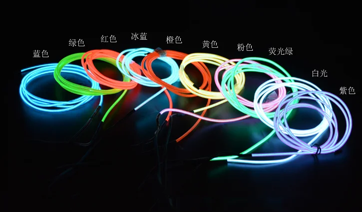 Флуоресцентный танцевальный светильник льник 5 м/лот светодиодная