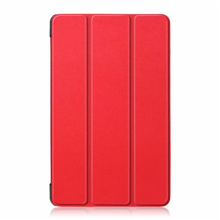red- ka si te Тонкий чехол для huawei MediaPad T5 8 дюймов JDN2-W09/AL00 планшетный ПК для huawei Honor M5 lite 8,0 ''Модный чехол из искусственной кожи с рисунком - Цвет: red- ka si te