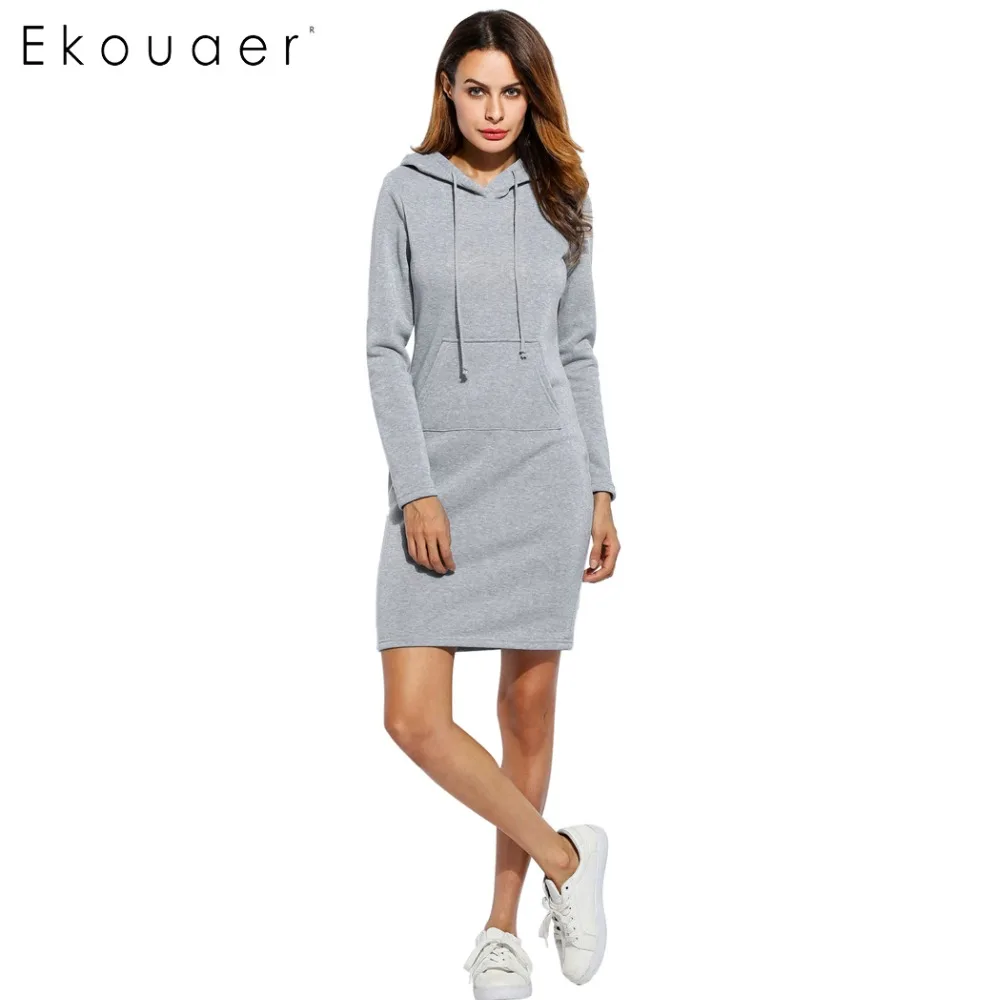 Ekouaer женские Сексуальные облегающие платья Clubewear искусственная обертка v-образный вырез 3/4 рукав Ruched боковая многослойная Повседневная мини-платье