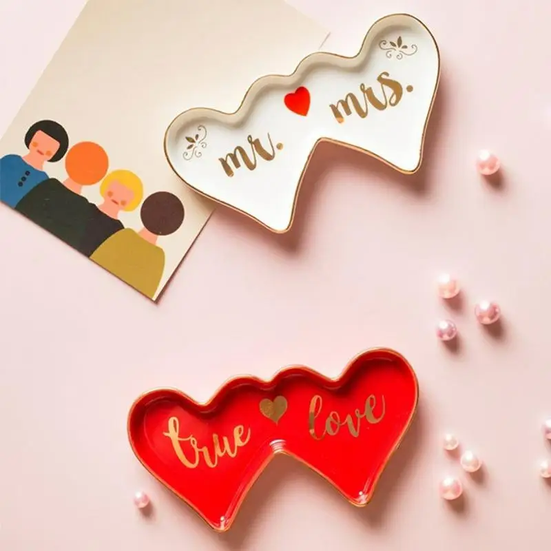 Коробка для хранения ювелирных изделий в скандинавском стиле керамический