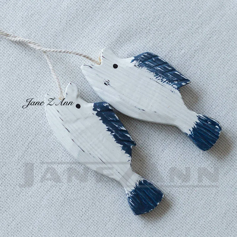 Jane Z Ann Newborn Photography Creative posing props Ocean theme Studios photo shoot accessories starfish ship fishes props - Color: fish 1