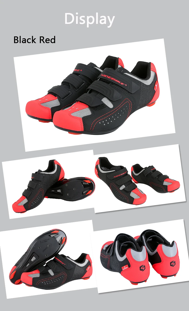 Sidebike/Профессиональная обувь для велоспорта для мужчин и женщин; обувь для гонок и шоссейного велосипеда; самофиксирующиеся дышащие спортивные кроссовки для велоспорта; ультралегкие кроссовки