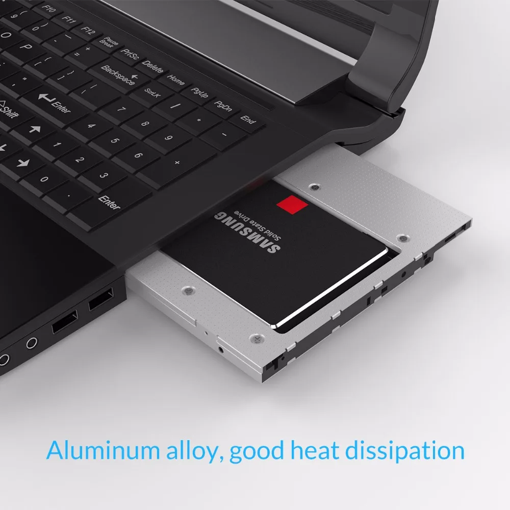 ORICO L95SS CD-ROM пространство для SATA III жесткий диск 2.5 внутренний hdd caddy Корпус