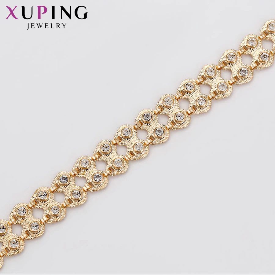 Xuping модные роскошные Браслеты Позолоченные популярные дизайнерские браслеты