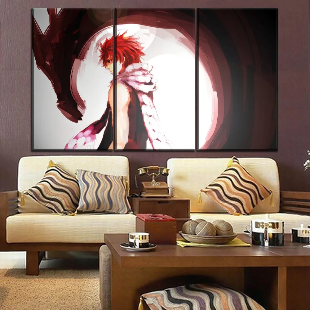 Холст Картина Настенный декор рамки современные HD Печать Тип 4 шт. серый Fullbuster