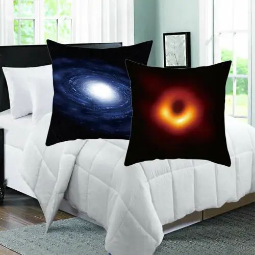 Чехол для подушки Black Hole Universe Galaxy чехол диванной Наволочки | Дом и сад