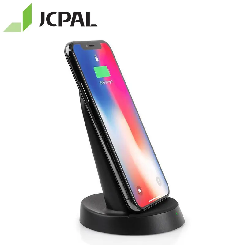 JCPAL Qi быстрая Беспроводная зарядная док станция 7 5 Вт Зарядное устройство для iPhone