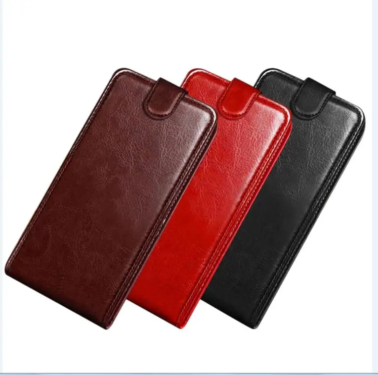 Для Homtom HT16 чехол оригинальный кошелек Обложка на заднюю панель из искусственной