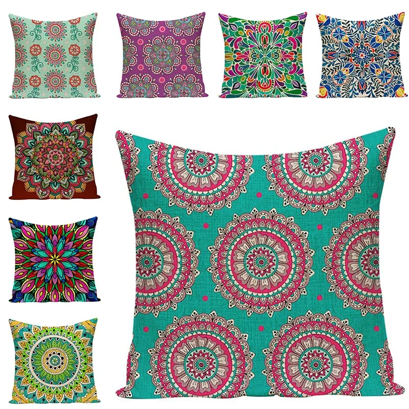 Винтажный цветочный узор модные наволочки для подушек Декоративные Чехлы на